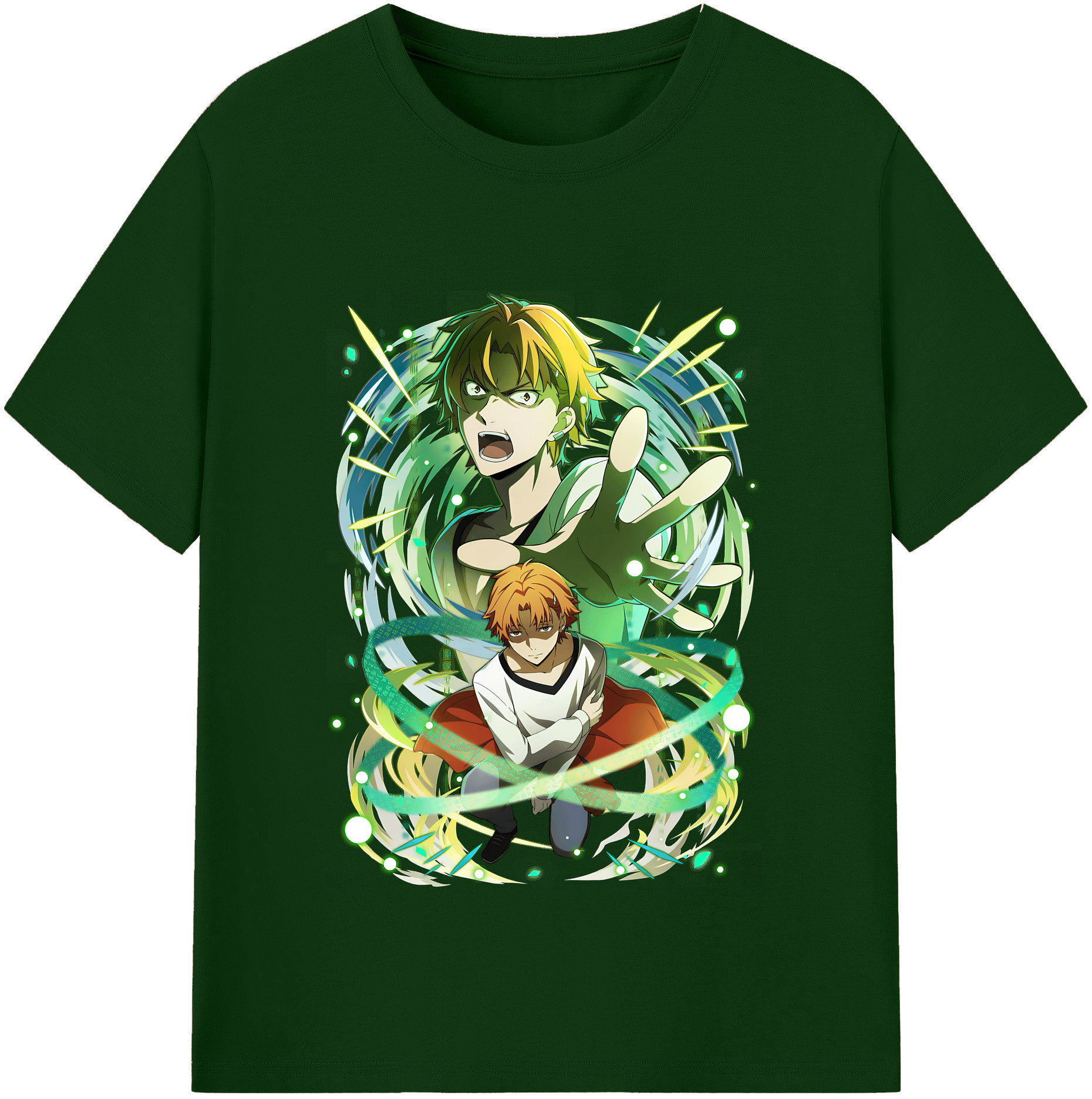 （画像用） 文豪ストレイドッグス Bungo Stray Dogs 綿100％半袖Tシャツ（フロントプリント）
